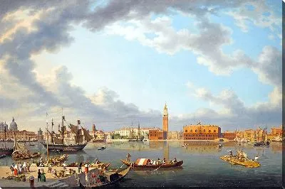 Картина Венеция, из Сан-Джорджо Маджоре (1849 г.)