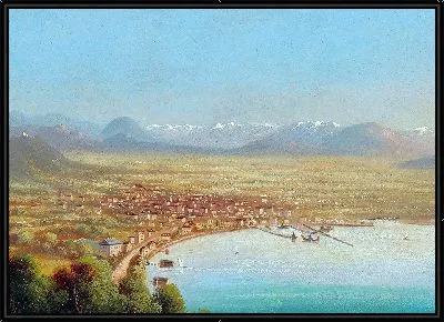 Картина Блик в Брегенце