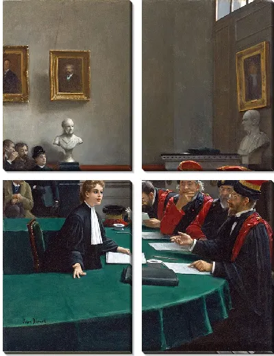 Картина Докторская экзаменационная комната