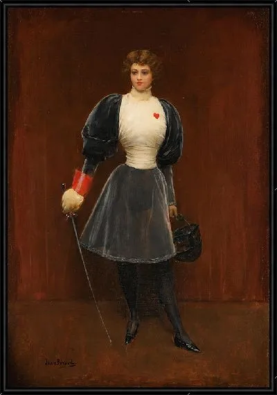 Картина Фехтовальщик