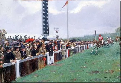 Картина Курсы в Лоншане