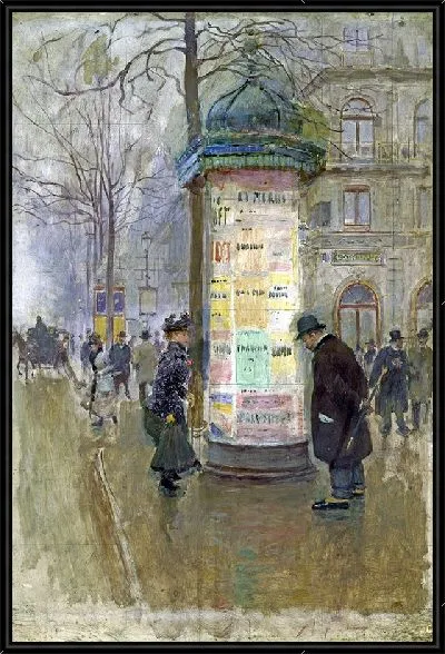 Картина Колонна Моррис (1885)