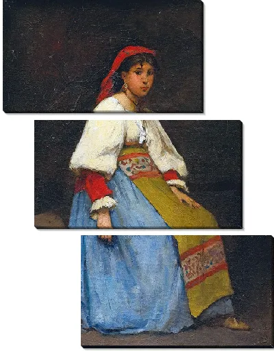Картина Итальянка (1873)