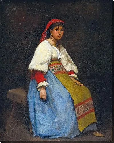 Картина Итальянка (1873)