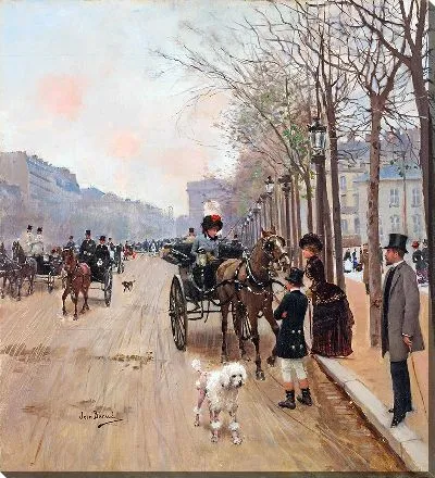 Картина Елисейские поля (около 1880 г.)