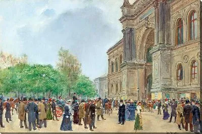 Картина День открытия Салона