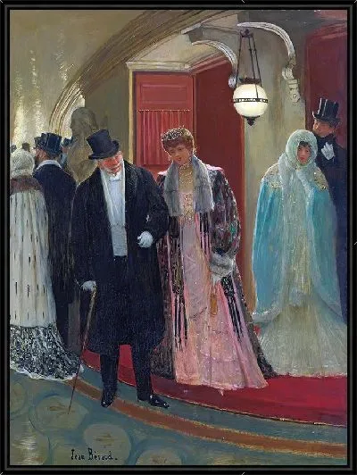 Картина Выход из ложи Оперы