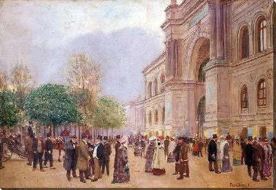 Картина Во Дворце промышленности (1890 г.)