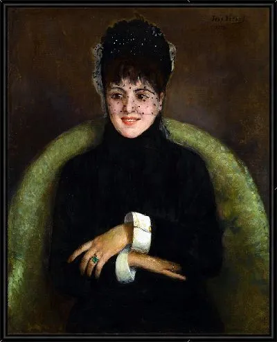 Картина Элегантность в Изумруде (1879)