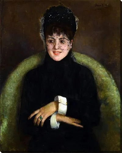 Картина Элегантность в Изумруде (1879)