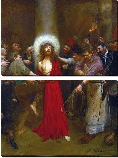 Картина Христос Лье в Колонне (1901)