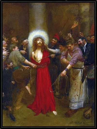 Картина Христос Лье в Колонне (1901)