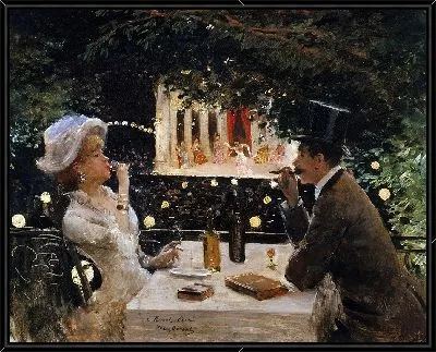 Картина Ужин для послов (1880 г.)