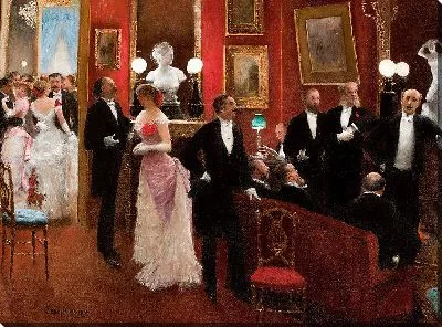 Картина Сцена дю Бал