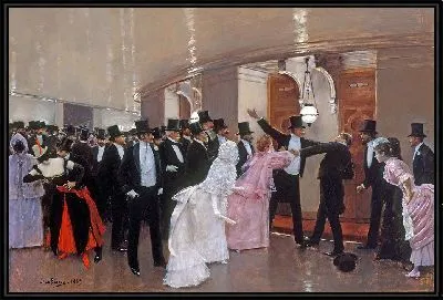 Ссора в кулуарах Оперы (1889)