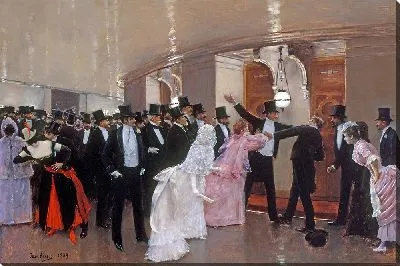 Ссора в кулуарах Оперы (1889)