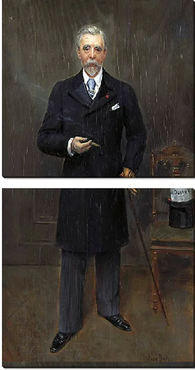 Картина Портрет сэра Кэмпбеллы Кларка (1899 г.)