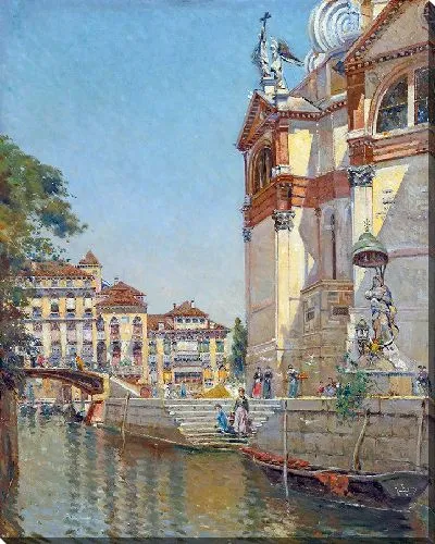 Картина На стороне Санта-Мария-делла-Салюте