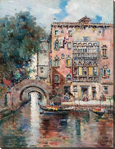 Картина Гондельн в Венедиге