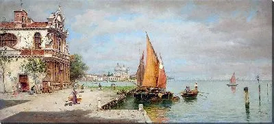Картина Вид на Ла Джудекка, Венеция.
