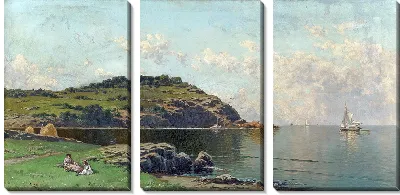 Картина У кромки воды