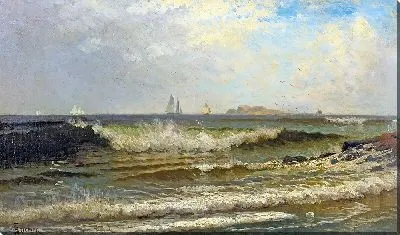 Картина Разбивающиеся волны (около 1882 г.)