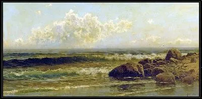 Картина На побережье (около 1890 г.)