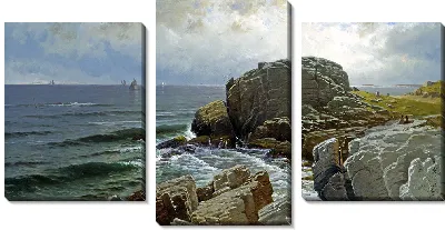 Картина Касл-Рок, Марблхед (1878 г.)