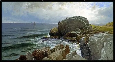 Картина Касл-Рок, Марблхед (1878 г.)