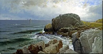 Картина Касл-Рок, Марблхед (1878 г.)