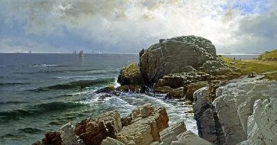 Картина Касл-Рок, Марблхед (1878 г.)