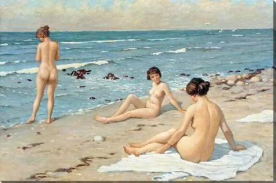 Картина Страндпартия с баденде квиндер (копии)