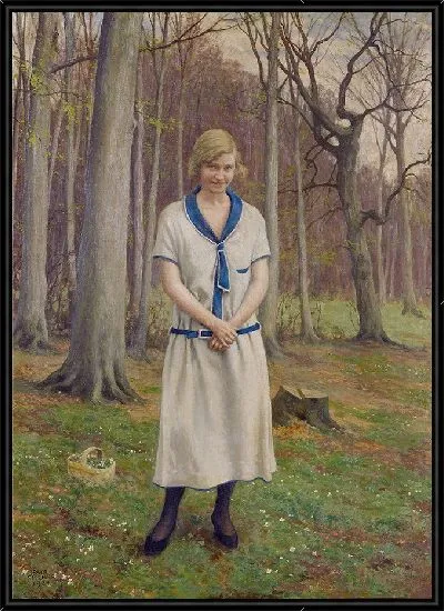 Картина Сбор ромашек (1924)