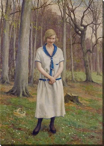 Картина Сбор ромашек (1924)