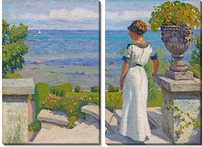 Картина На террасе (1912)