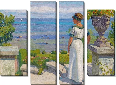Картина На террасе (1912)