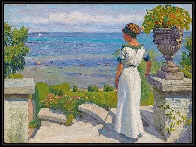 Картина На террасе (1912)