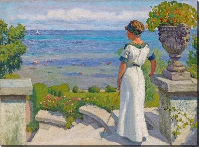 Картина На террасе (1912)