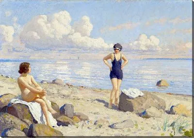 Картина На пляже