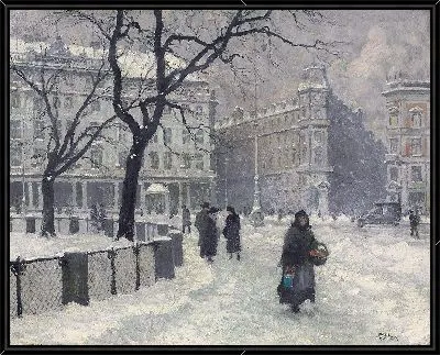 Копенгаген зимой