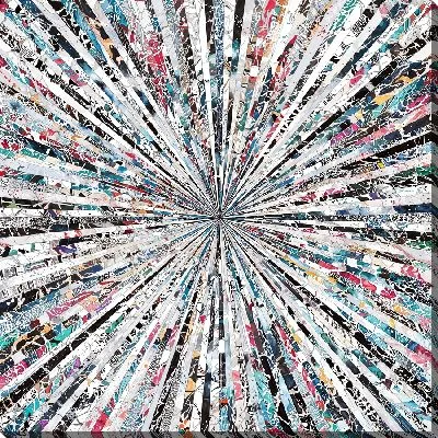 Картина маслом Красивая абстракция №100