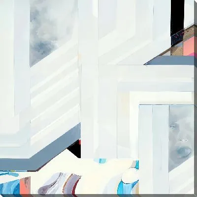 Картина маслом Красивая абстракция №128