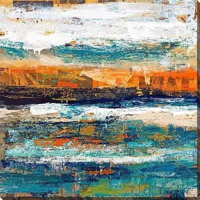 Картина маслом Красивая абстракция №130