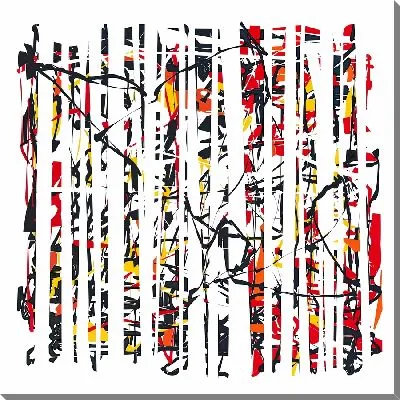 Картина маслом Красивая абстракция №148