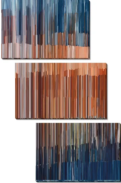 Модульная картина Красивая абстракция №158