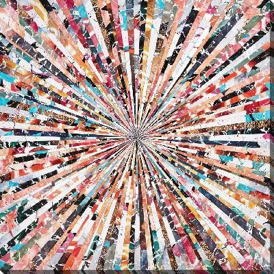 Картина маслом Красивая абстракция №159