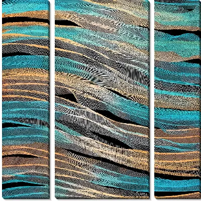 Модульная картина Красивая абстракция №160