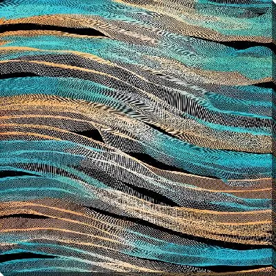 Картина маслом Красивая абстракция №160