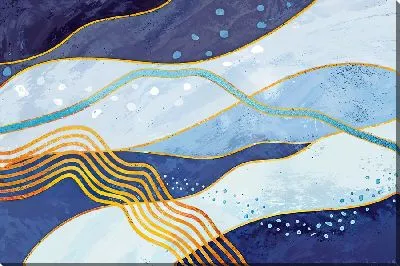 Картина маслом Красивая абстракция №166