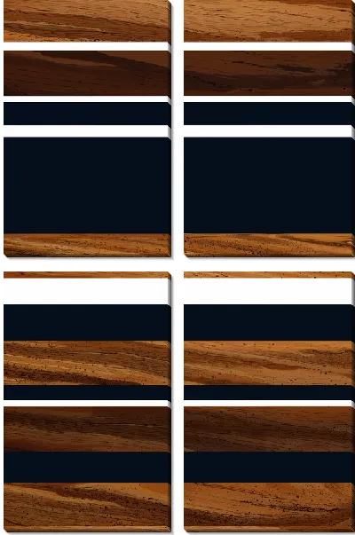 Модульная картина Красивая абстракция №167